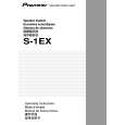 PIONEER S-1EX Owners Manual PIONEER S-1EX Owners Manual