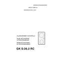 THERMA GK S/26.2 RC CN Owners Manual THERMA GK S/26.2 RC CN Owners Manual