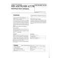 KENWOOD KRV87R Owners Manual KENWOOD KRV87R Owners Manual