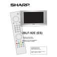 SHARP 28LF92E Owners Manual SHARP 28LF92E Owners Manual