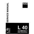 NAD L40 Service Manual NAD L40 Service Manual