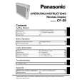 PANASONIC CF08 Owners Manual PANASONIC CF08 Owners Manual