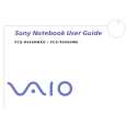 SONY PCG-R600HMKD VAIO Owners Manual SONY PCG-R600HMKD VAIO Owners Manual