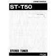 TOSHIBA ST-T50 Owners Manual TOSHIBA ST-T50 Owners Manual