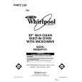 WHIRLPOOL RM286PXV3 Parts Catalog WHIRLPOOL RM286PXV3 Parts Catalog
