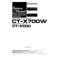 PIONEER CT-X500 Service Manual PIONEER CT-X500 Service Manual