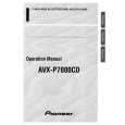 PIONEER AVX-P7000CD Owners Manual PIONEER AVX-P7000CD Owners Manual