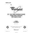WHIRLPOOL SF3600EPW1 Parts Catalog WHIRLPOOL SF3600EPW1 Parts Catalog