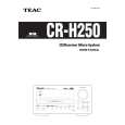 TEAC CRH250 Owners Manual TEAC CRH250 Owners Manual
