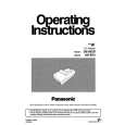 PANASONIC AGB15 Owners Manual PANASONIC AGB15 Owners Manual