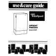 WHIRLPOOL EV090FXSN00 Owners Manual WHIRLPOOL EV090FXSN00 Owners Manual