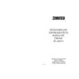 ZANUSSI ZC246R1 Owners Manual ZANUSSI ZC246R1 Owners Manual