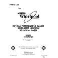 WHIRLPOOL SF395PEPW2 Parts Catalog WHIRLPOOL SF395PEPW2 Parts Catalog
