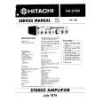 HITACHI HA5700 Service Manual HITACHI HA5700 Service Manual
