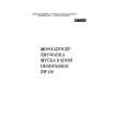 ZANUSSI ZW416 Owners Manual ZANUSSI ZW416 Owners Manual