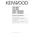 KENWOOD VR906 Owners Manual KENWOOD VR906 Owners Manual