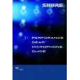 SHURE PG48 Owners Manual SHURE PG48 Owners Manual