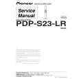 PIONEER PDP-S23-LR Service Manual PIONEER PDP-S23-LR Service Manual