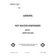 WHIRLPOOL GHWT160JXX0 Parts Catalog WHIRLPOOL GHWT160JXX0 Parts Catalog