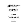 STANTON TRAKTOR FINAL SCRATCH2 Owners Manual STANTON TRAKTOR FINAL SCRATCH2 Owners Manual