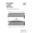 JBL DA4002 Service Manual JBL DA4002 Service Manual