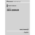 PIONEER DEH-3090UB/XN/ID Owners Manual PIONEER DEH-3090UB/XN/ID Owners Manual