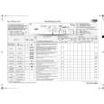 WHIRLPOOL AWO/D 8107 Quick Start WHIRLPOOL AWO/D 8107 Quick Start