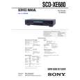 SONY SCDXE680 Service Manual SONY SCDXE680 Service Manual