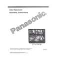 PANASONIC CT27SF33U Owners Manual PANASONIC CT27SF33U Owners Manual