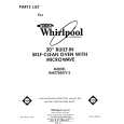 WHIRLPOOL RM278BXV2 Parts Catalog WHIRLPOOL RM278BXV2 Parts Catalog