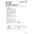 KENWOOD RC-70E Owners Manual KENWOOD RC-70E Owners Manual