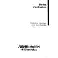 ARTHUR MARTIN ELECTROLUX CE6038-1 Owners Manual ARTHUR MARTIN ELECTROLUX CE6038-1 Owners Manual