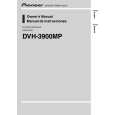 PIONEER DVH-3900MP Owners Manual PIONEER DVH-3900MP Owners Manual