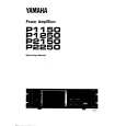 YAMAHA P1150 Owners Manual YAMAHA P1150 Owners Manual