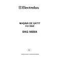 ELECTROLUX EKG5609X Owners Manual ELECTROLUX EKG5609X Owners Manual