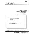 SHARP PCPJ2HR Service Manual SHARP PCPJ2HR Service Manual