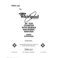 WHIRLPOOL SC8536ERW3 Parts Catalog WHIRLPOOL SC8536ERW3 Parts Catalog