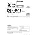 PIONEER DEH-P3100/XM/UC Service Manual PIONEER DEH-P3100/XM/UC Service Manual