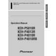 PIONEER KEH-P4010R/XIN/EW Owners Manual PIONEER KEH-P4010R/XIN/EW Owners Manual