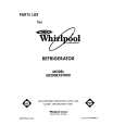 WHIRLPOOL ED20SKXXW00 Parts Catalog WHIRLPOOL ED20SKXXW00 Parts Catalog