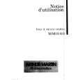 ARTHUR MARTIN ELECTROLUX MM1080 Owners Manual ARTHUR MARTIN ELECTROLUX MM1080 Owners Manual
