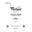 WHIRLPOOL LA5580XMW1 Parts Catalog WHIRLPOOL LA5580XMW1 Parts Catalog