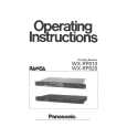 PANASONIC WXRP810 Owners Manual PANASONIC WXRP810 Owners Manual