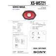 SONY XSW5721 Service Manual SONY XSW5721 Service Manual