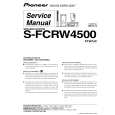 PIONEER S-FCRW4500/XTW/UC Service Manual PIONEER S-FCRW4500/XTW/UC Service Manual