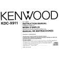 KENWOOD KDCX911 Owners Manual KENWOOD KDCX911 Owners Manual