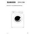 ZANKER CFK2150 Owners Manual ZANKER CFK2150 Owners Manual