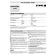 ZANUSSI TA833V Owners Manual ZANUSSI TA833V Owners Manual