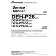 PIONEER DEH-P265012 Service Manual PIONEER DEH-P265012 Service Manual