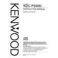 KENWOOD KDCPS900 Owners Manual KENWOOD KDCPS900 Owners Manual